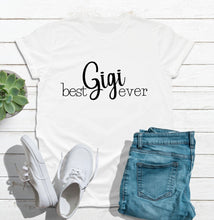 Load image into Gallery viewer, Grandparent, Auntie, Gigi, Gramma, Nanny, Pops, Grandpa, Grandma, Uncle Tees (Adult XS-Adult 3XL)