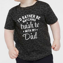 Load image into Gallery viewer, I'd Rather Be Watching Trash TV with my Gramma, Uncle, Auntie, Mom, Dad - Tee/Bodysuits - 100% Cotton Options