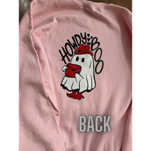 Load image into Gallery viewer, Howdy Boo Ghost Adult Fleece Sweatshirts - Valentine's Day