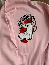 Load image into Gallery viewer, Howdy Boo Ghost Adult Fleece Sweatshirts - Valentine's Day