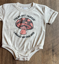 Load image into Gallery viewer, You're Not Trippin Mushroom Bubble Rompers - Infant