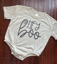 Load image into Gallery viewer, Hey Boo Bubble Rompers - Infant - Halloween