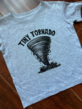 Load image into Gallery viewer, Tiny Tornado Block Printed Bodysuits & Tees - Original Artwork - Screen-printed Tee