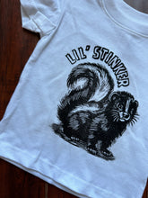 Load image into Gallery viewer, Lil' Stinker Block Printed Bodysuits & Tees - Original Artwork - Screenprinted Tee