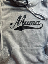 Load image into Gallery viewer, Baseball Mama Sponge Fleece Hoodie with Kangaroo Pocket - Size Small