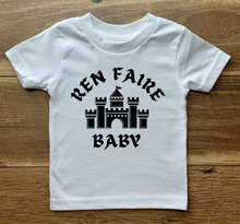 Load image into Gallery viewer, Ren Faire Baby Tees & Bodysuits - Renaissance Baby - Medieval Baby - Onesie - Bodysuits