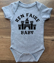 Load image into Gallery viewer, Ren Faire Baby Tees & Bodysuits - Renaissance Baby - Medieval Baby - Onesie - Bodysuits