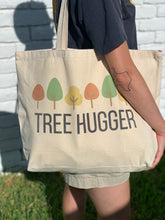 Load image into Gallery viewer, Tree Hugger Big Tote - With Zippers