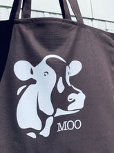 Load image into Gallery viewer, Moo Cow Tote