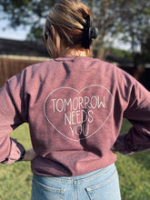 Load image into Gallery viewer, Tomorrow Needs You Fleece Pullover (Adult S-3XL)