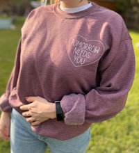 Load image into Gallery viewer, Tomorrow Needs You Fleece Pullover (Adult S-3XL)
