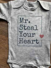 Load image into Gallery viewer, Mr. Steal Your Heart Tees & Bodysuits (NB-Youth)