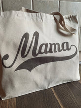 Load image into Gallery viewer, Baseball Mama Big Tote - With Zippers!