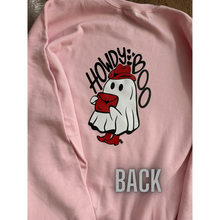 Load image into Gallery viewer, Howdy Boo Ghost Adult Fleece Sweatshirts - Valentine&#39;s Day
