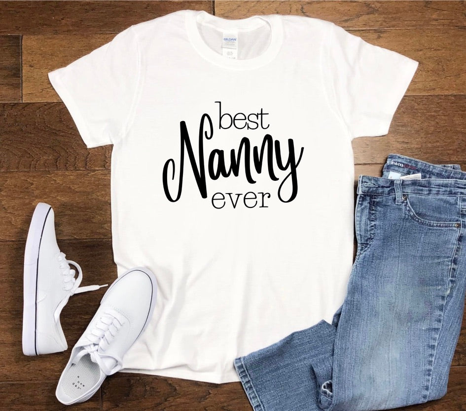 Grandparent, Auntie, Gigi, Gramma, Nanny, Pops, Grandpa, Grandma, Uncle Tees (Adult XS-Adult 3XL)