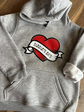 Load image into Gallery viewer, Mama&#39;s Boy Fleece Hoodies - Toddler-Youth Small - Valentine&#39;s Day
