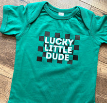 Load image into Gallery viewer, Lucky Little Dude Bodysuits and Tees (Infant-Toddler)
