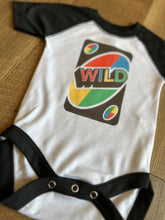 Load image into Gallery viewer, Wild Card Raglan Bodysuit - Infant
