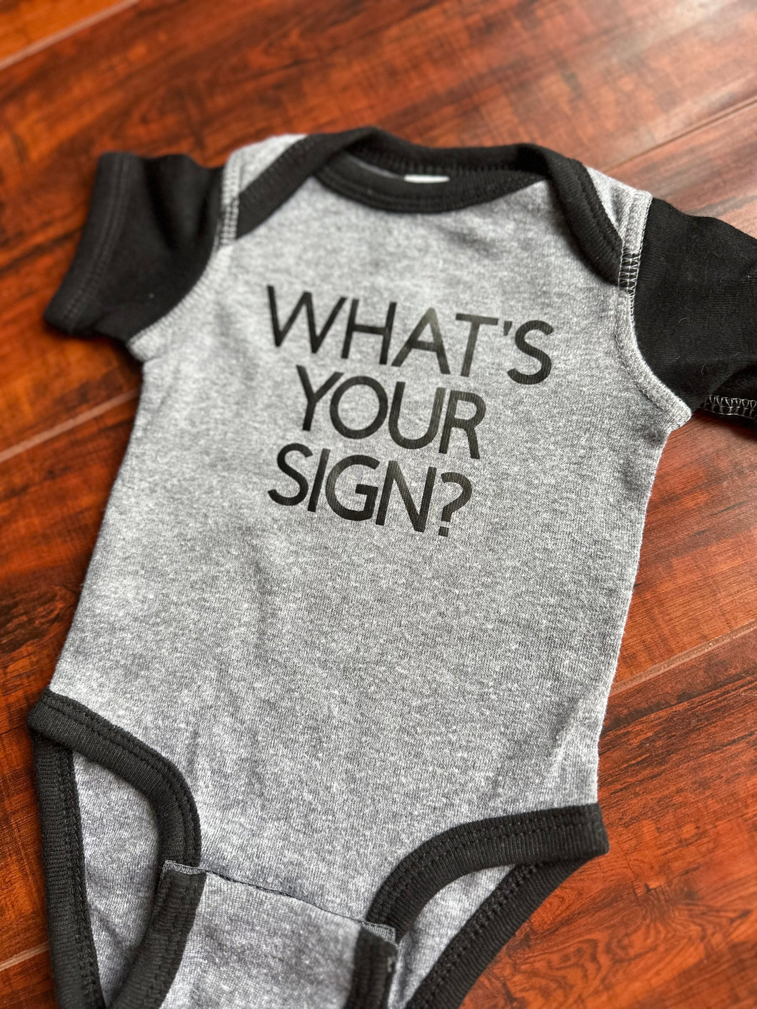 What's Your Sign Raglan Bodysuits (Newborn - 24M)