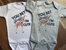 Load image into Gallery viewer, You Bet Giraffe I&#39;m Cute Tees &amp; Bodysuits
