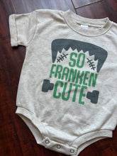 Load image into Gallery viewer, So Franken Cute Bubble Rompers - Infant - Frankenstein
