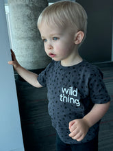 Load image into Gallery viewer, Wild Child Spotted Tee (Infant and Toddler) - Matching Sibling Tees
