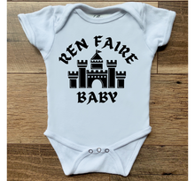 Load image into Gallery viewer, Ren Faire Baby Tees &amp; Bodysuits - Renaissance Baby - Medieval Baby - Onesie - Bodysuits
