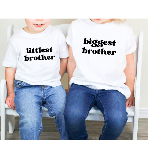 Big Brother/Little Sister Tees & Bodysuits (NB-YouthXL)