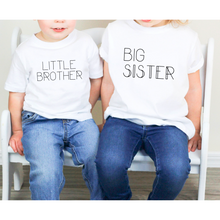 Load image into Gallery viewer, Little Brother, Big Sister, Little Sister, Big Brother Tees &amp; Bodysuits (NB-YouthXL)
