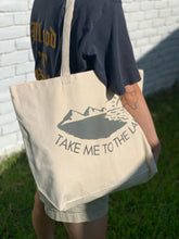 Load image into Gallery viewer, Take Me To The Lake Big Tote - Zippered
