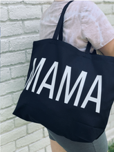 Load image into Gallery viewer, MAMA Big Zippered Tote
