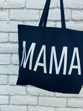 Load image into Gallery viewer, MAMA Big Zippered Tote
