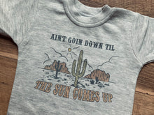 Load image into Gallery viewer, Ain&#39;t Goin&#39; Down Til The Sun Comes Up Tees &amp; Bodysuits (NB-Youth XL)
