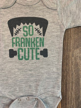 Load image into Gallery viewer, Super Franken Cute Halloween Tees &amp; Bodysuits (NB-Toddler)
