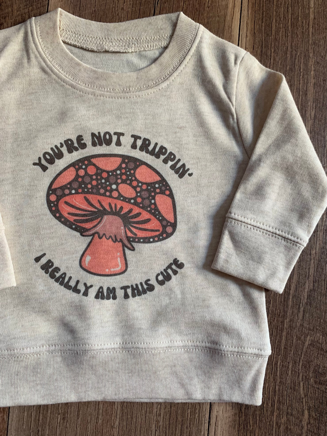 You're Not Trippin Mushroom Pullovers (Baby & Toddler)