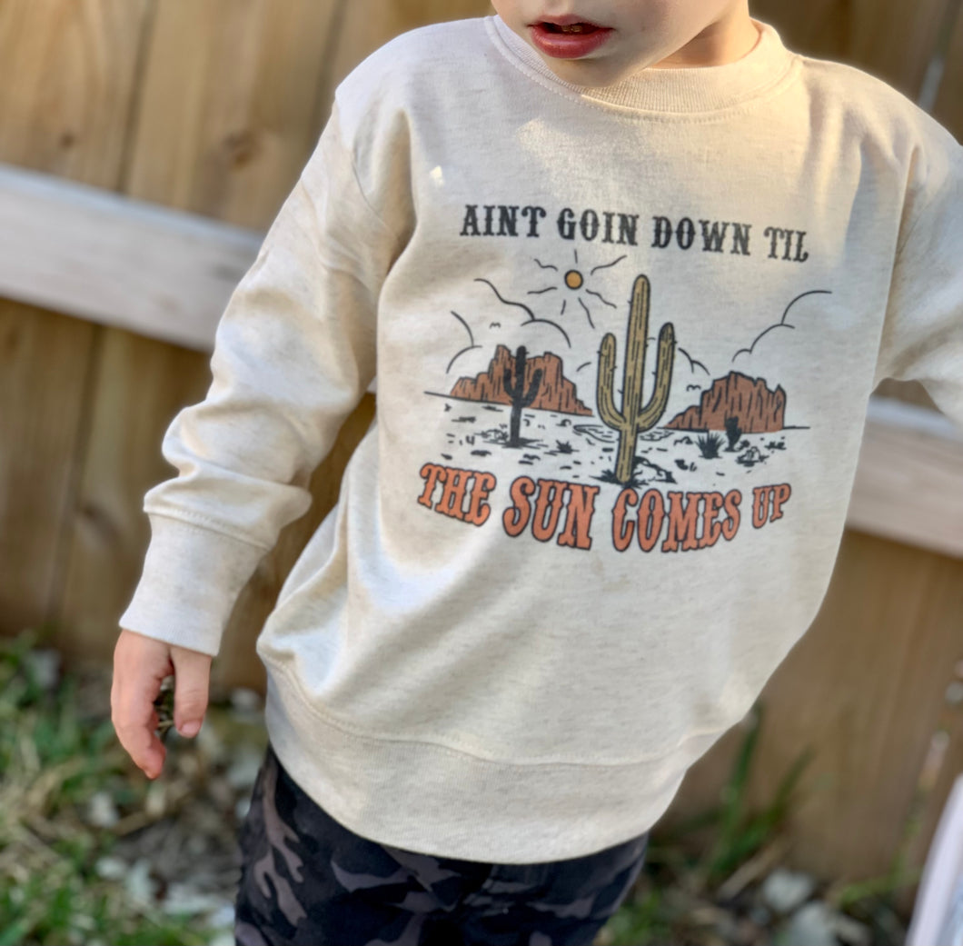 Ain't Goin' Down Pullovers (Baby & Toddler Sizes)