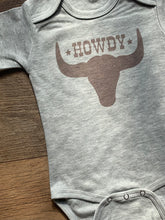 Load image into Gallery viewer, Howdy Longhorn Tees &amp; Bodysuits (NB-Adult 3XL)
