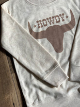 Load image into Gallery viewer, Howdy Longhorn Pullovers (Baby &amp; Toddler Sizes)
