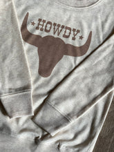 Load image into Gallery viewer, Howdy Longhorn Pullovers (Baby &amp; Toddler Sizes)
