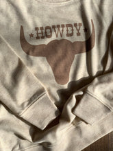 Load image into Gallery viewer, Howdy Longhorn Pullovers (Baby &amp; Toddler Sizes)
