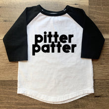 Load image into Gallery viewer, Pitter Patter Baseball Tee (2T-5T)
