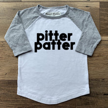 Load image into Gallery viewer, Pitter Patter Baseball Tee (2T-5T)
