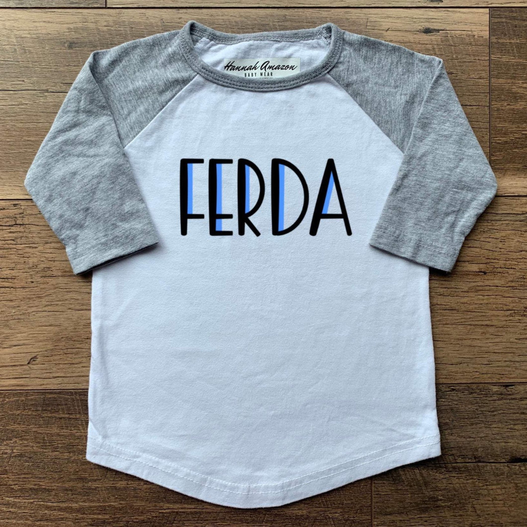 Ferda Baseball Tee (2T-5T)