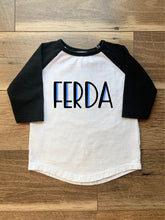 Load image into Gallery viewer, Ferda Baseball Tee (2T-5T)
