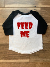 Load image into Gallery viewer, Feed Me Baseball Tee (2T-5T)
